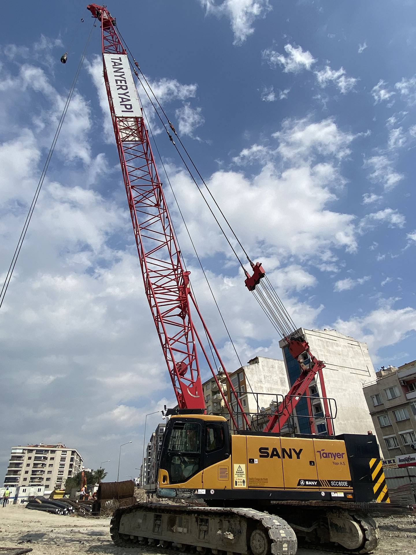 Sany SCC600E 60 Ton Crawler Crane