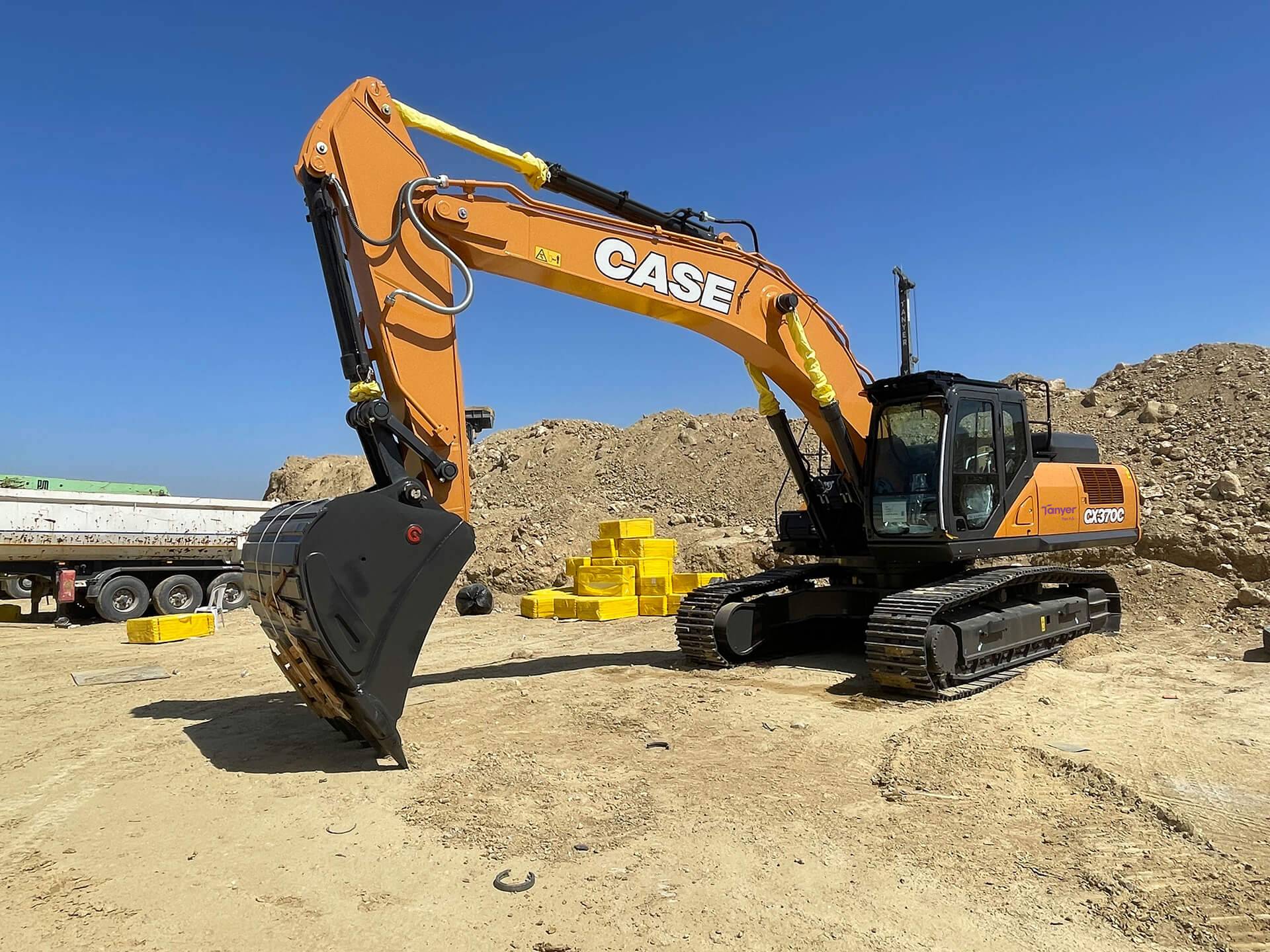 Case CX370C Crawler Excavator