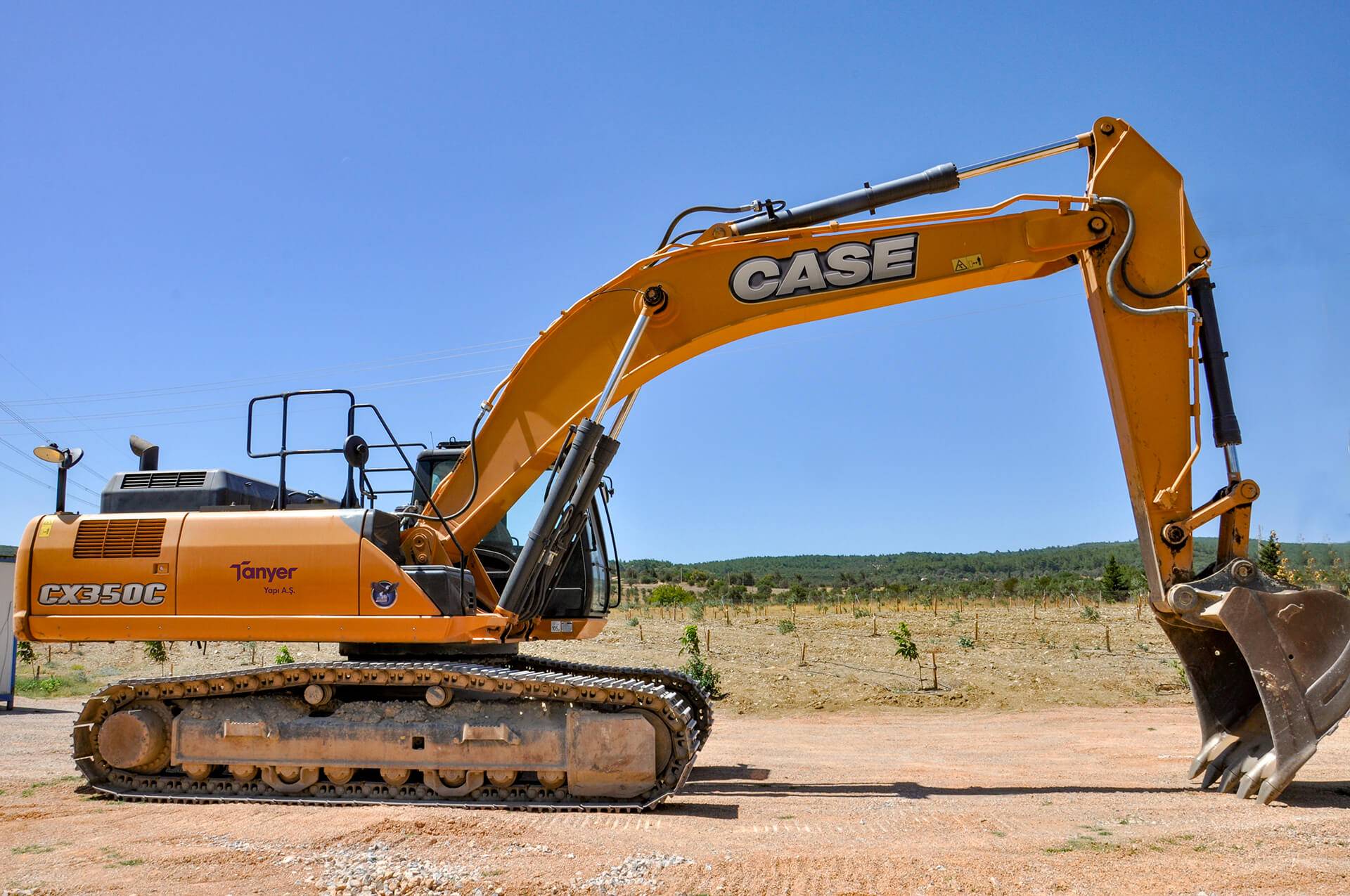 Case CX350C Crawler Excavator